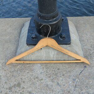 Vintage Canada Steamship Lines Wood Hanger